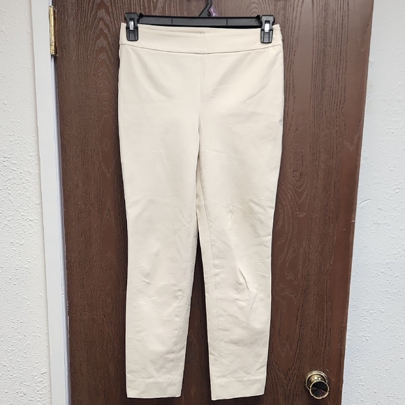 Talbots Pants - Talbots Cream Ankle Pants